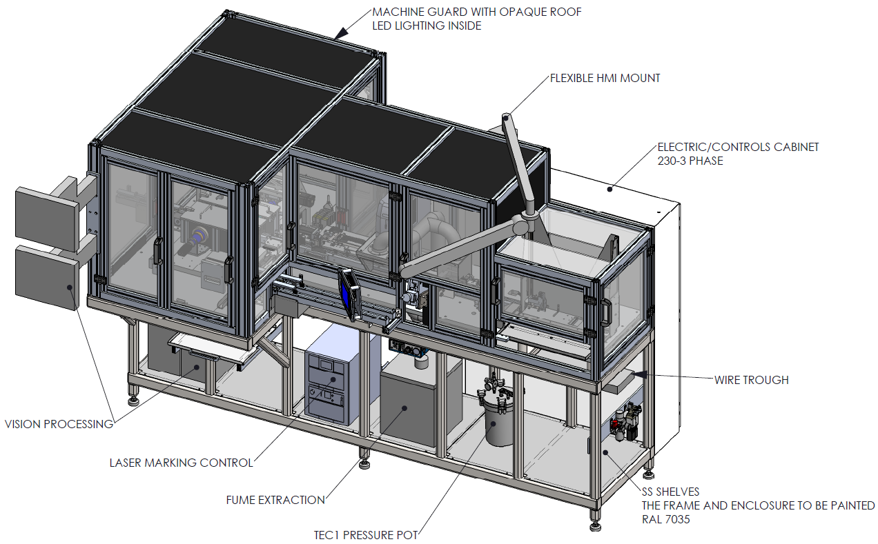 machine drawing