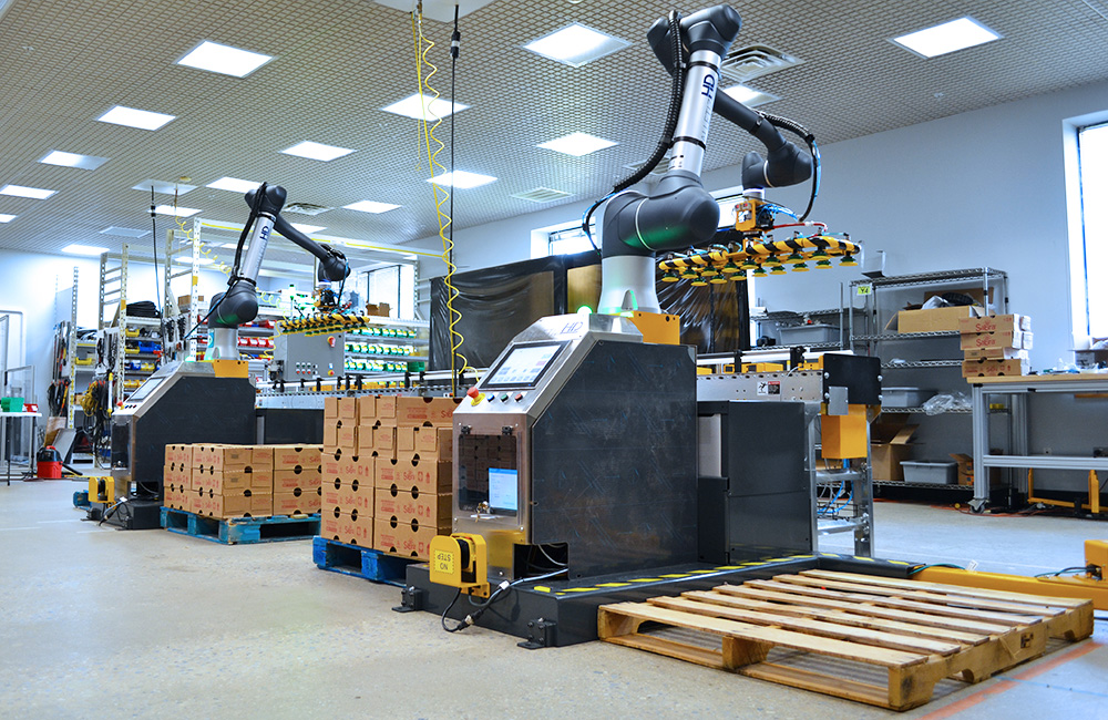 Collaborative Robot Palletizer